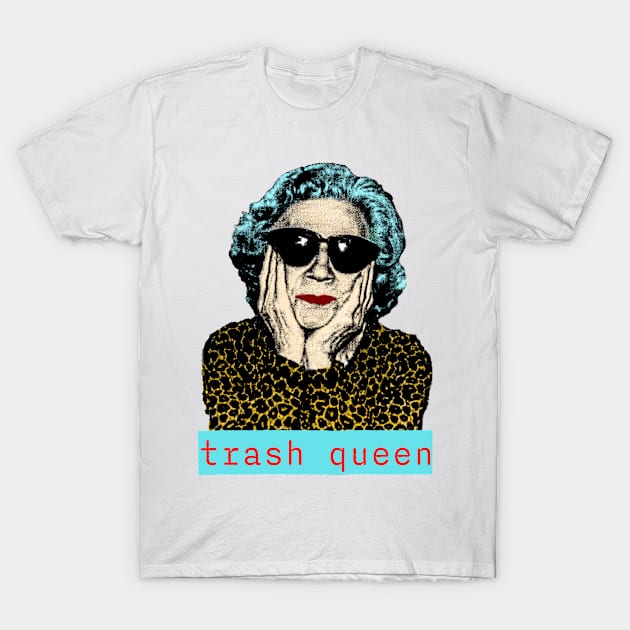 Doris Wishman Trash Queen T-Shirt by FrozenCharlotte